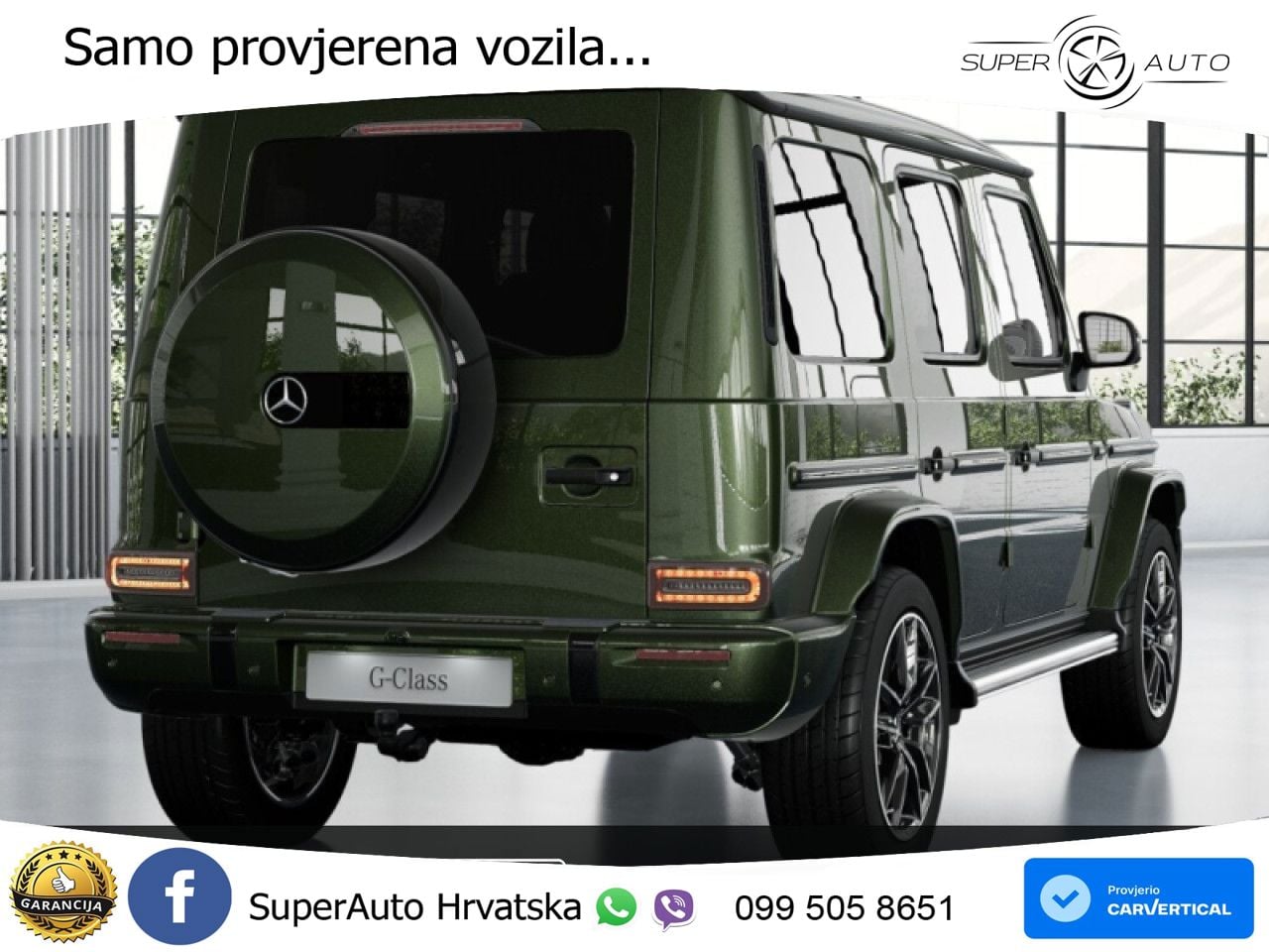 Mercedes G 450d Long (367 KS) 4MATIC 9G-TRONIC Exclusive LED+ACC