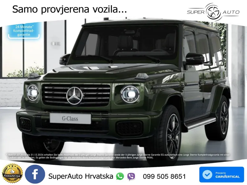 Mercedes G 450d Long (367 KS) 4MATIC 9G-TRONIC Exclusive LED+ACC