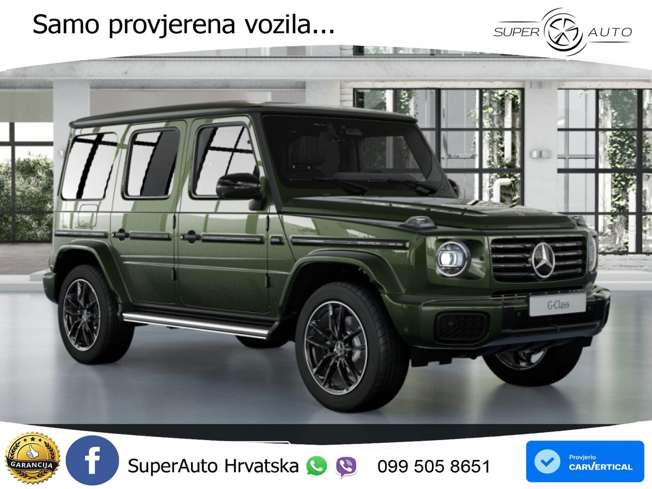Mercedes G 450d Long (367 KS) 4MATIC 9G-TRONIC Exclusive LED+ACC
