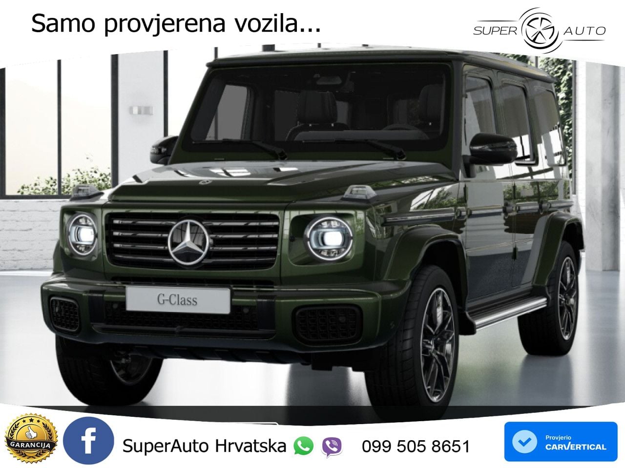 Mercedes G 450d Long (367 KS) 4MATIC 9G-TRONIC Exclusive LED+ACC