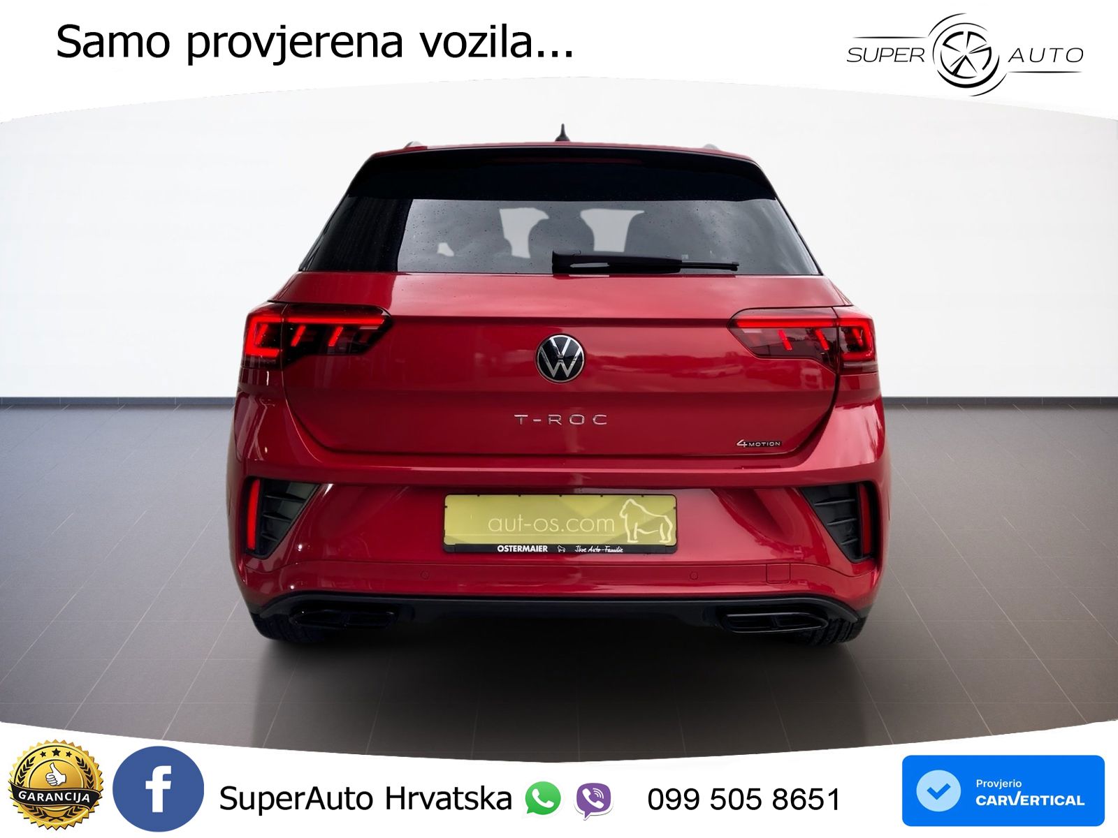 Volkswagen T-Roc I 2.0 TSI (190 KS) 4M DSG LED+GR SJED+ACC