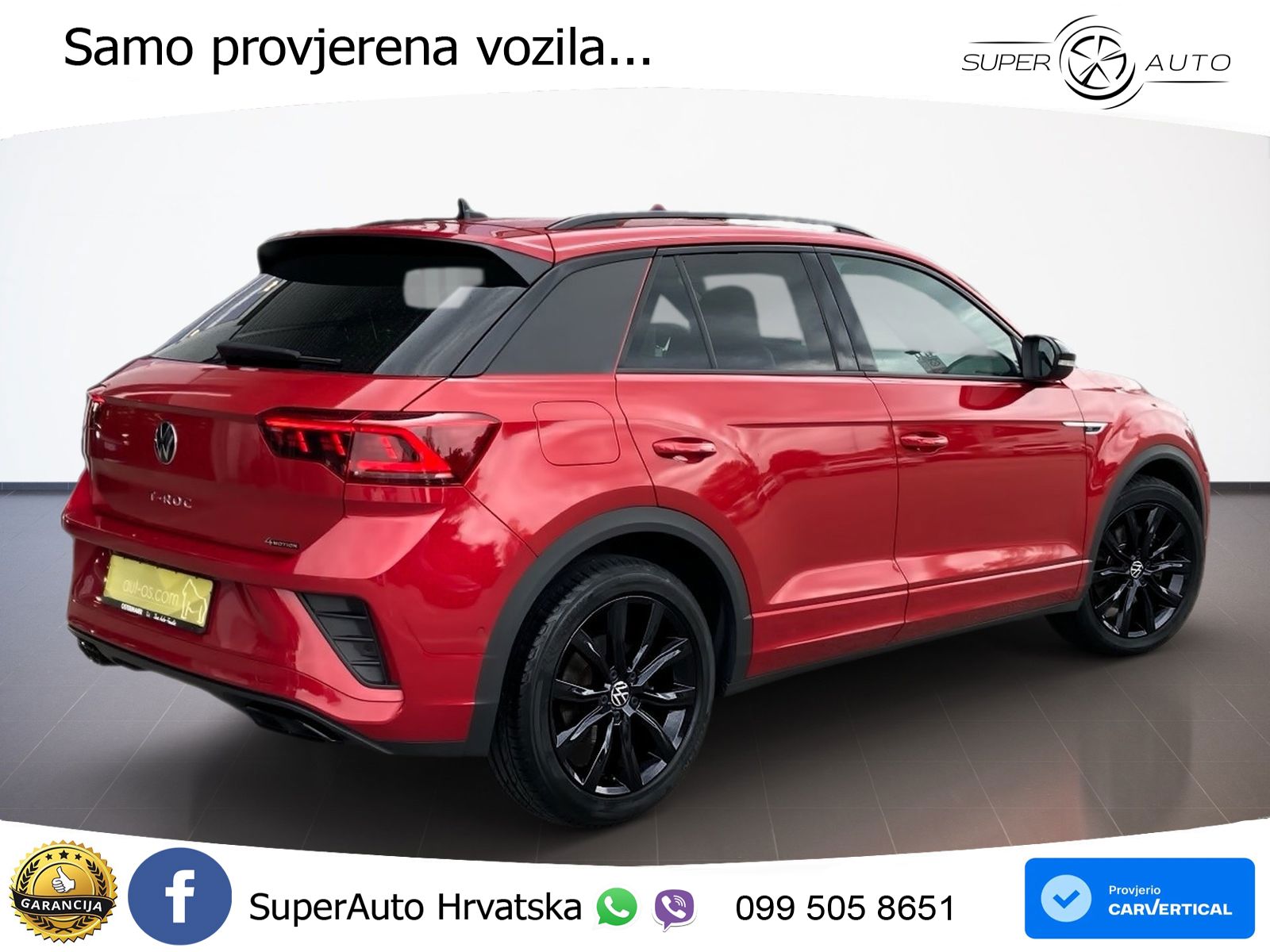 Volkswagen T-Roc I 2.0 TSI (190 KS) 4M DSG LED+GR SJED+ACC