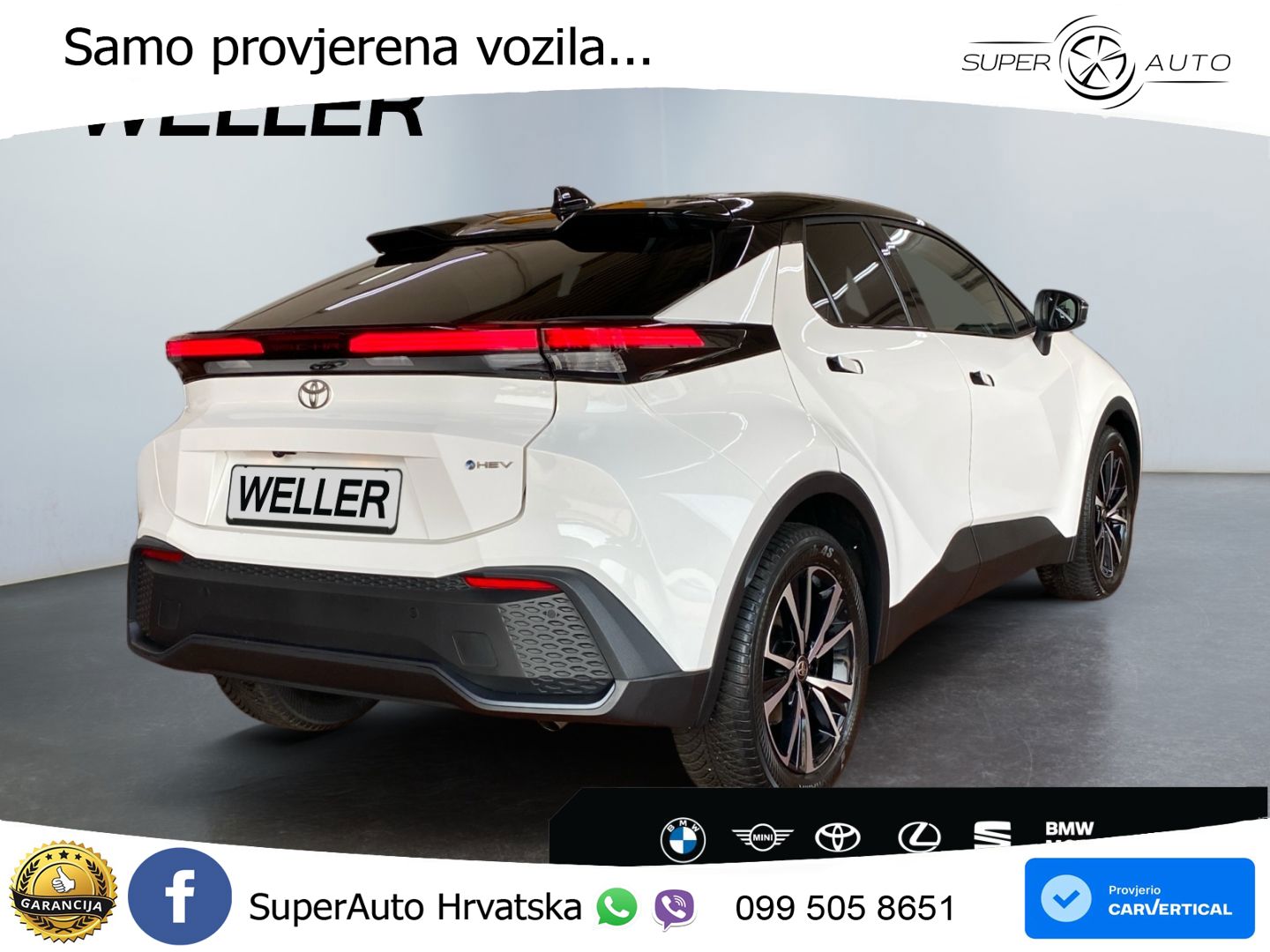 Toyota C-HR 1.8 (140 KS) Hybrid e-CVT Team D LED+GR SJED+ACC