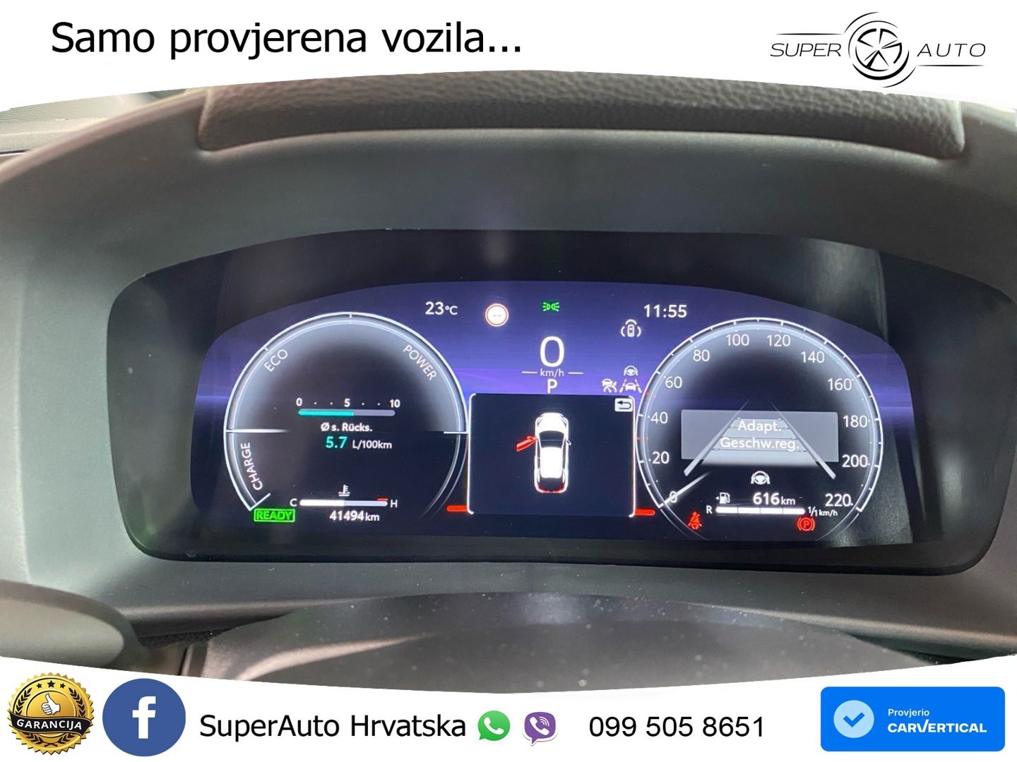 Toyota C-HR 1.8 (140 KS) Hybrid e-CVT Team D LED+GR SJED+ACC