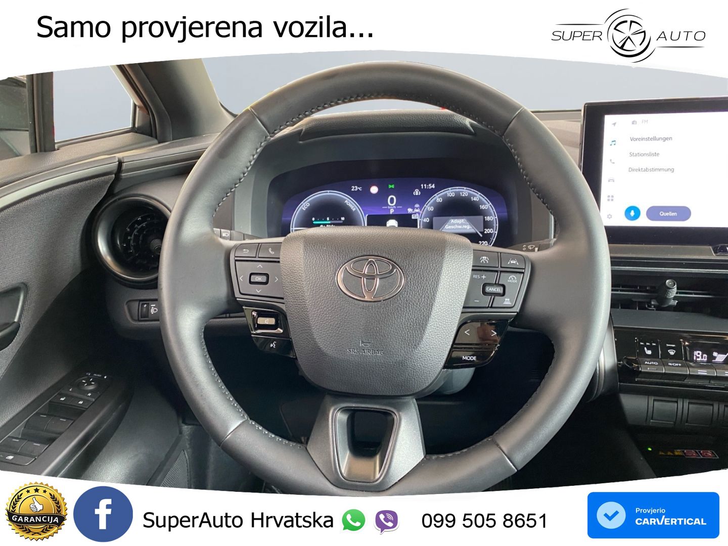 Toyota C-HR 1.8 (140 KS) Hybrid e-CVT Team D LED+GR SJED+ACC