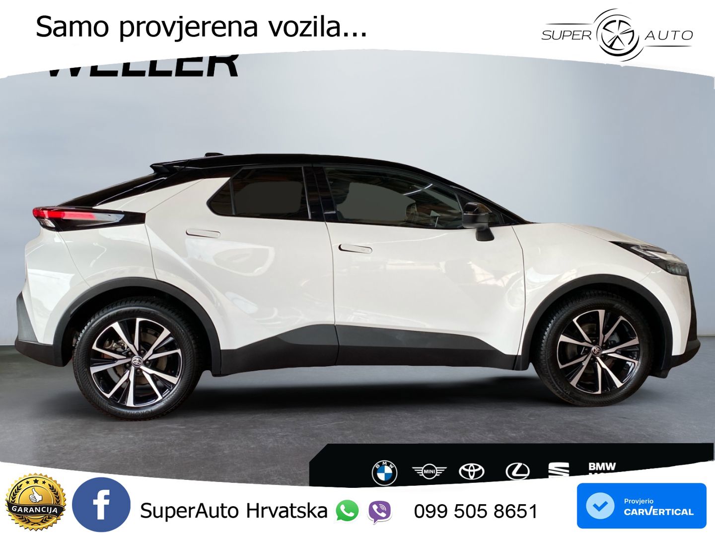 Toyota C-HR 1.8 (140 KS) Hybrid e-CVT Team D LED+GR SJED+ACC