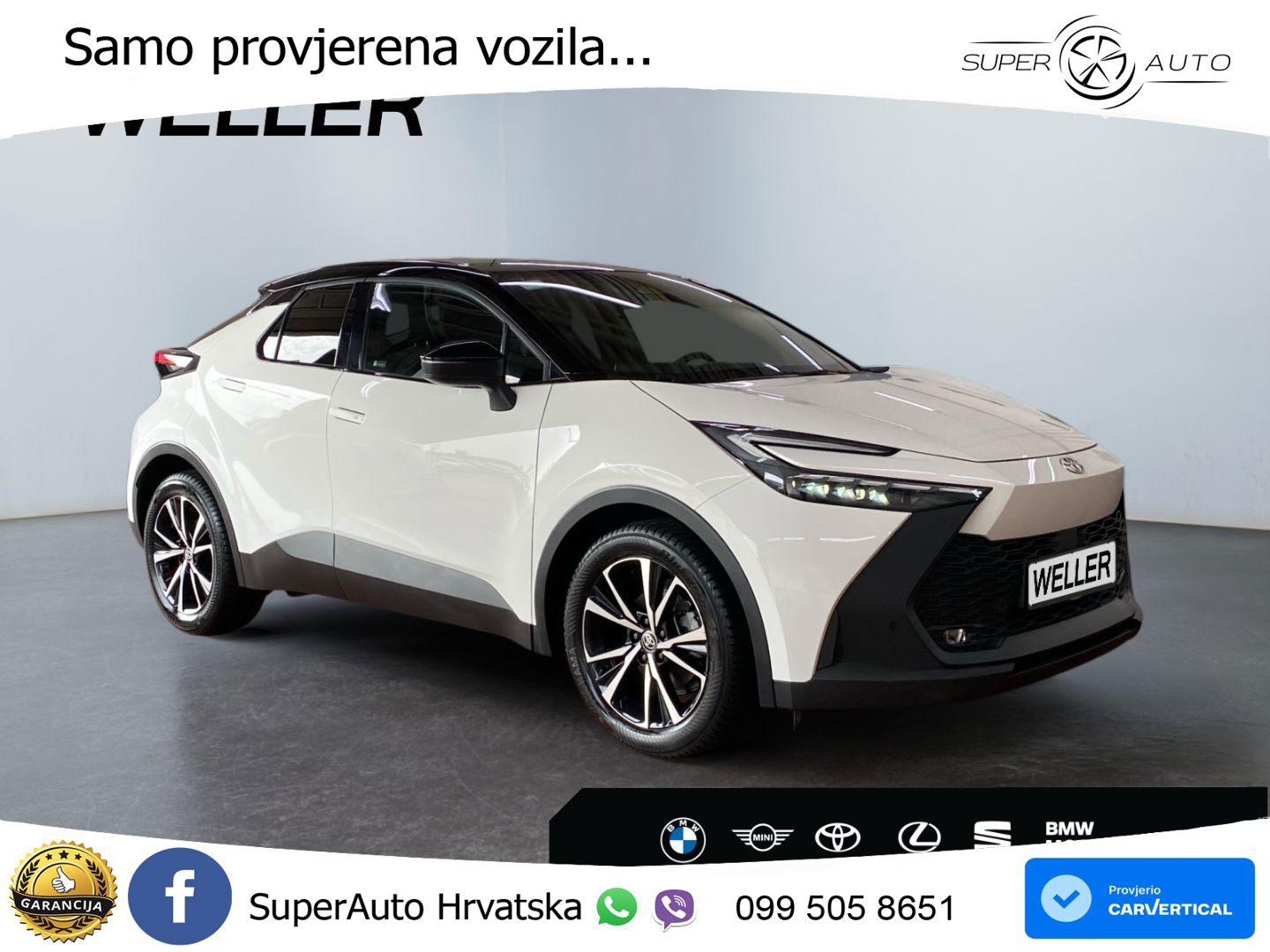 Toyota C-HR 1.8 (140 KS) Hybrid e-CVT Team D LED+GR SJED+ACC
