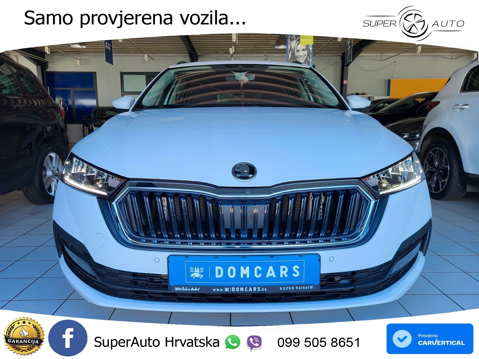 Škoda Octavia Combi 1.5 TSI (150 KS) LED+GR SJED+ACC