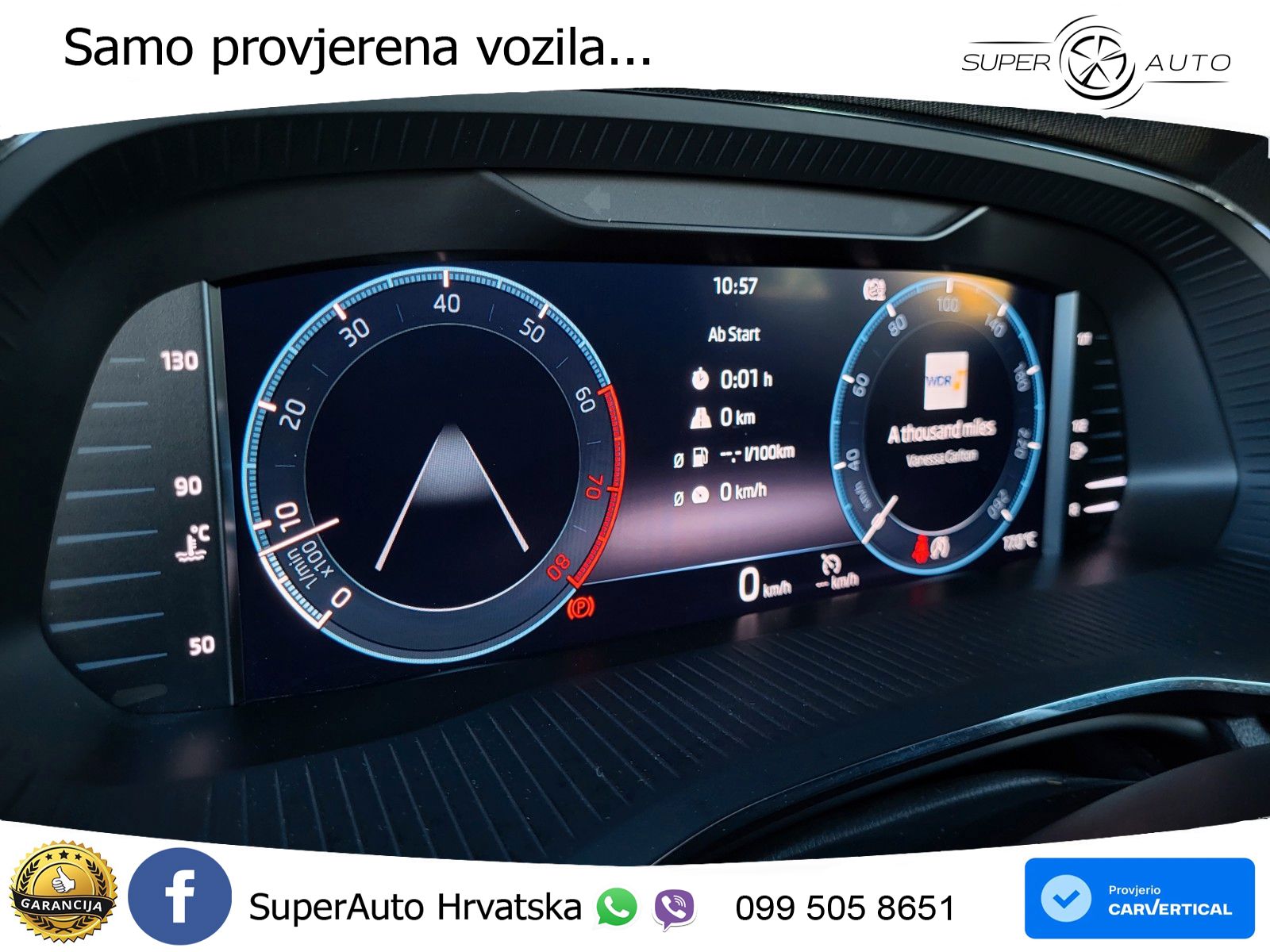 Škoda Octavia Combi 1.5 TSI (150 KS) LED+GR SJED+ACC