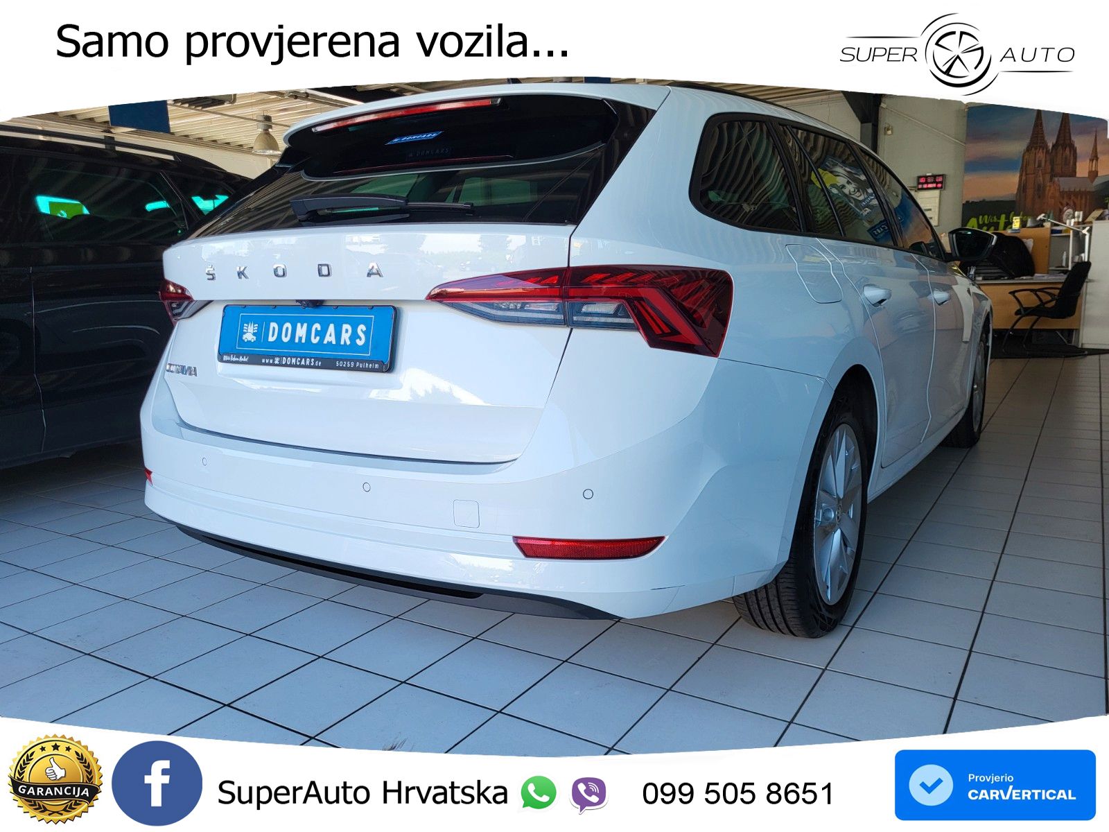 Škoda Octavia Combi 1.5 TSI (150 KS) LED+GR SJED+ACC