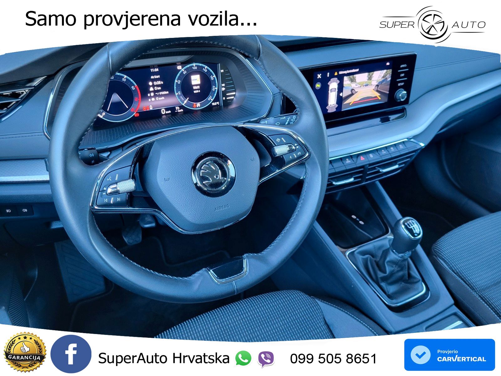 Škoda Octavia Combi 1.5 TSI (150 KS) LED+GR SJED+ACC