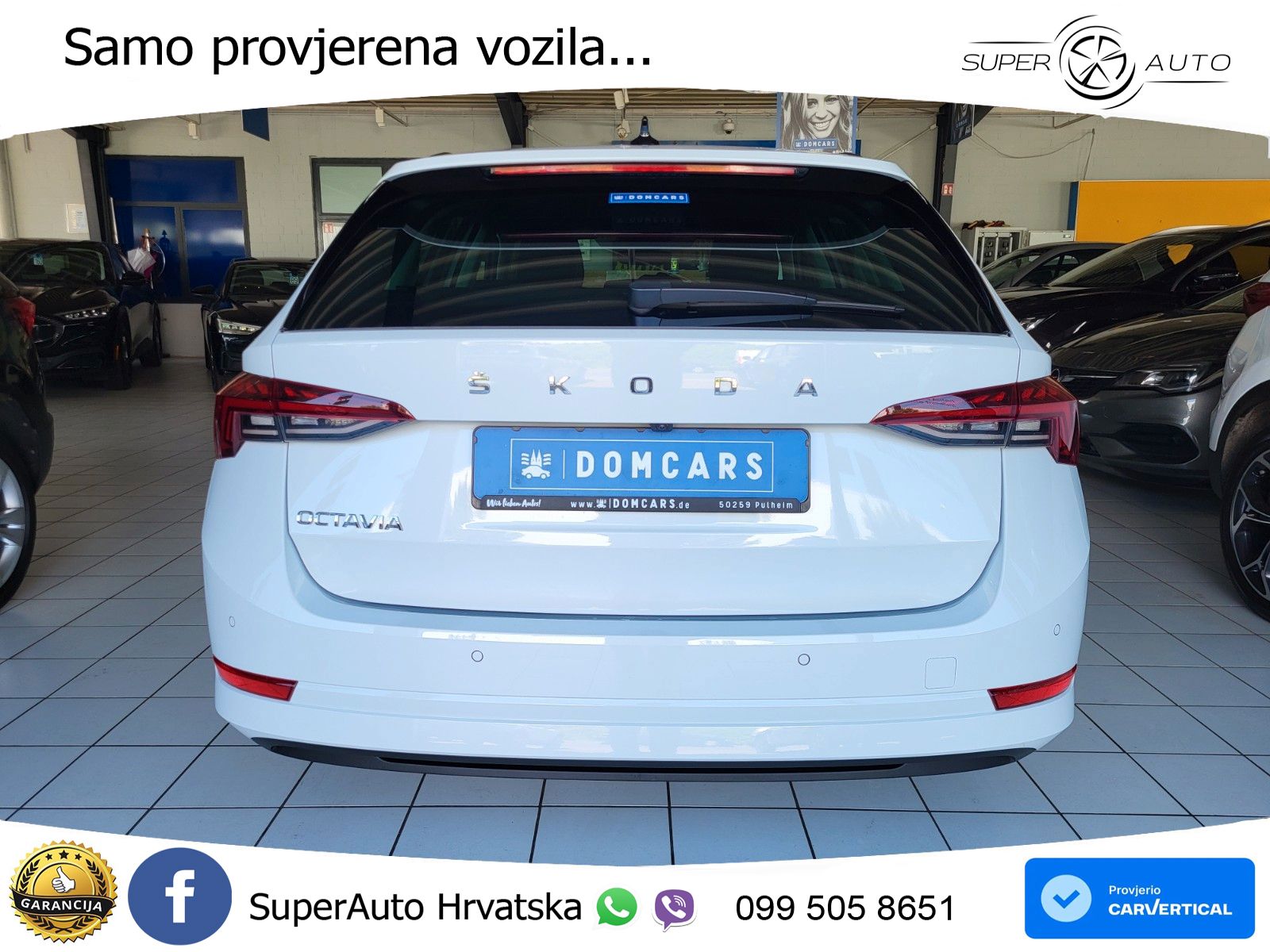 Škoda Octavia Combi 1.5 TSI (150 KS) LED+GR SJED+ACC