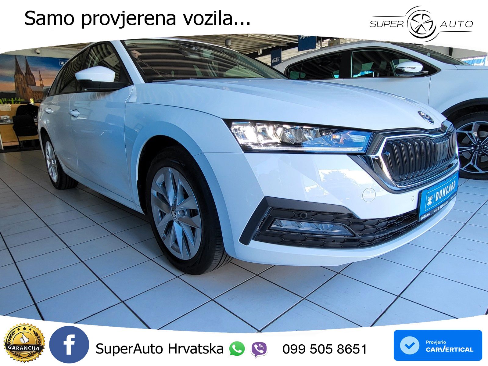 Škoda Octavia Combi 1.5 TSI (150 KS) LED+GR SJED+ACC