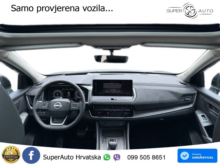 Nissan Qashqai 1.3 DIG-T (158 KS) Xtronic Tekna ACC+HEAD+GR SJED+360+PANO