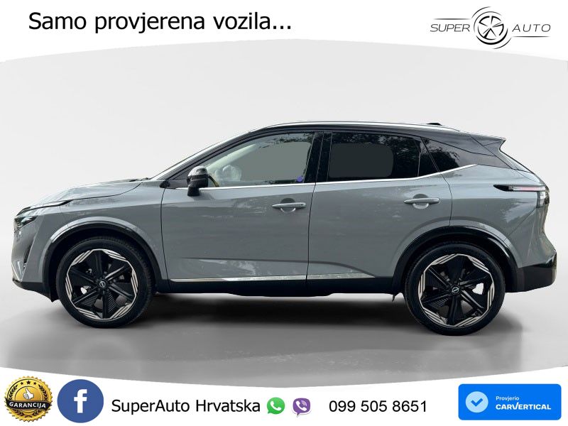 Nissan Qashqai 1.3 DIG-T (158 KS) Xtronic Tekna ACC+HEAD+GR SJED+360+PANO
