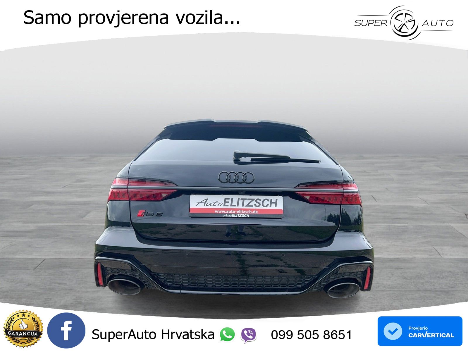 Audi RS6 Avant 4.0 TFSI V8 performance (630 KS)  quattro tiptronic