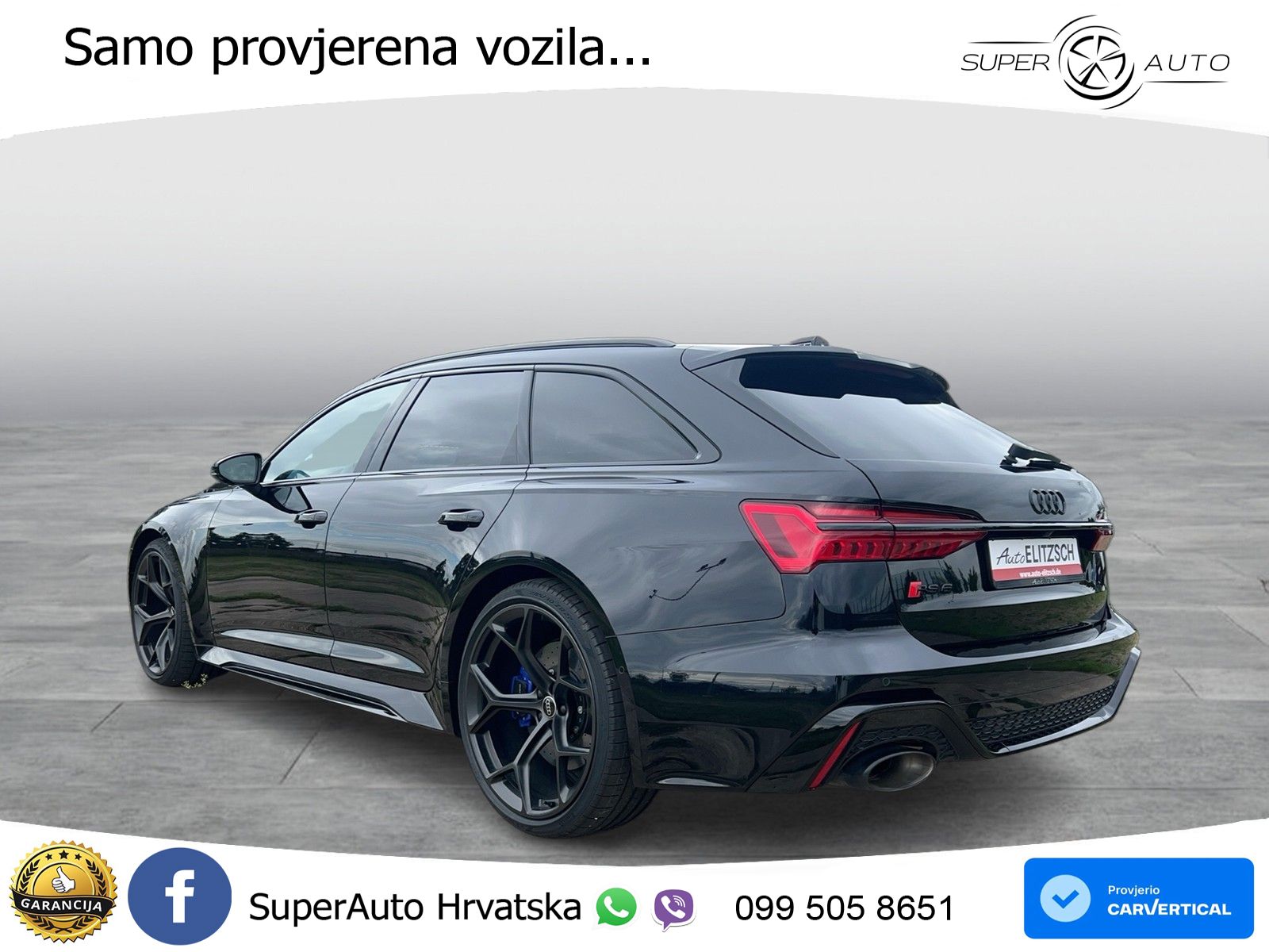 Audi RS6 Avant 4.0 TFSI V8 performance (630 KS)  quattro tiptronic