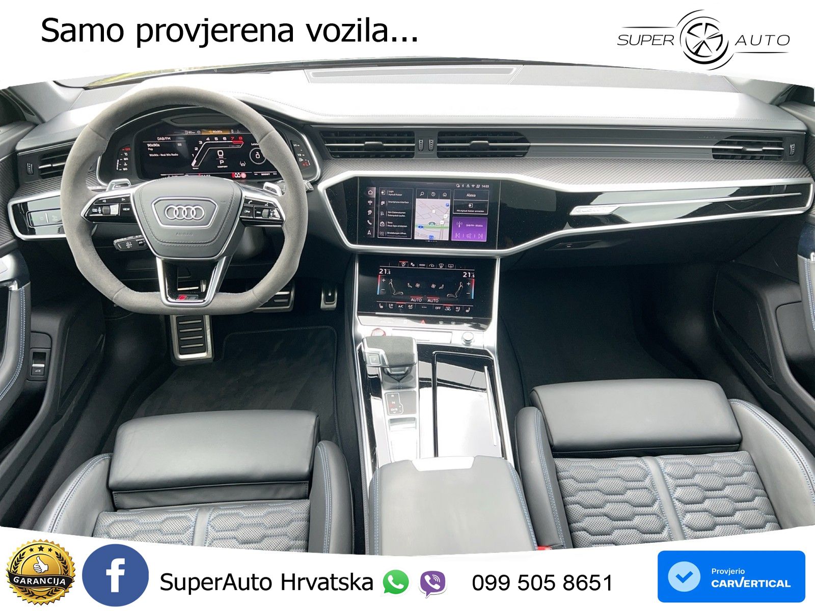 Audi RS6 Avant 4.0 TFSI V8 performance (630 KS)  quattro tiptronic