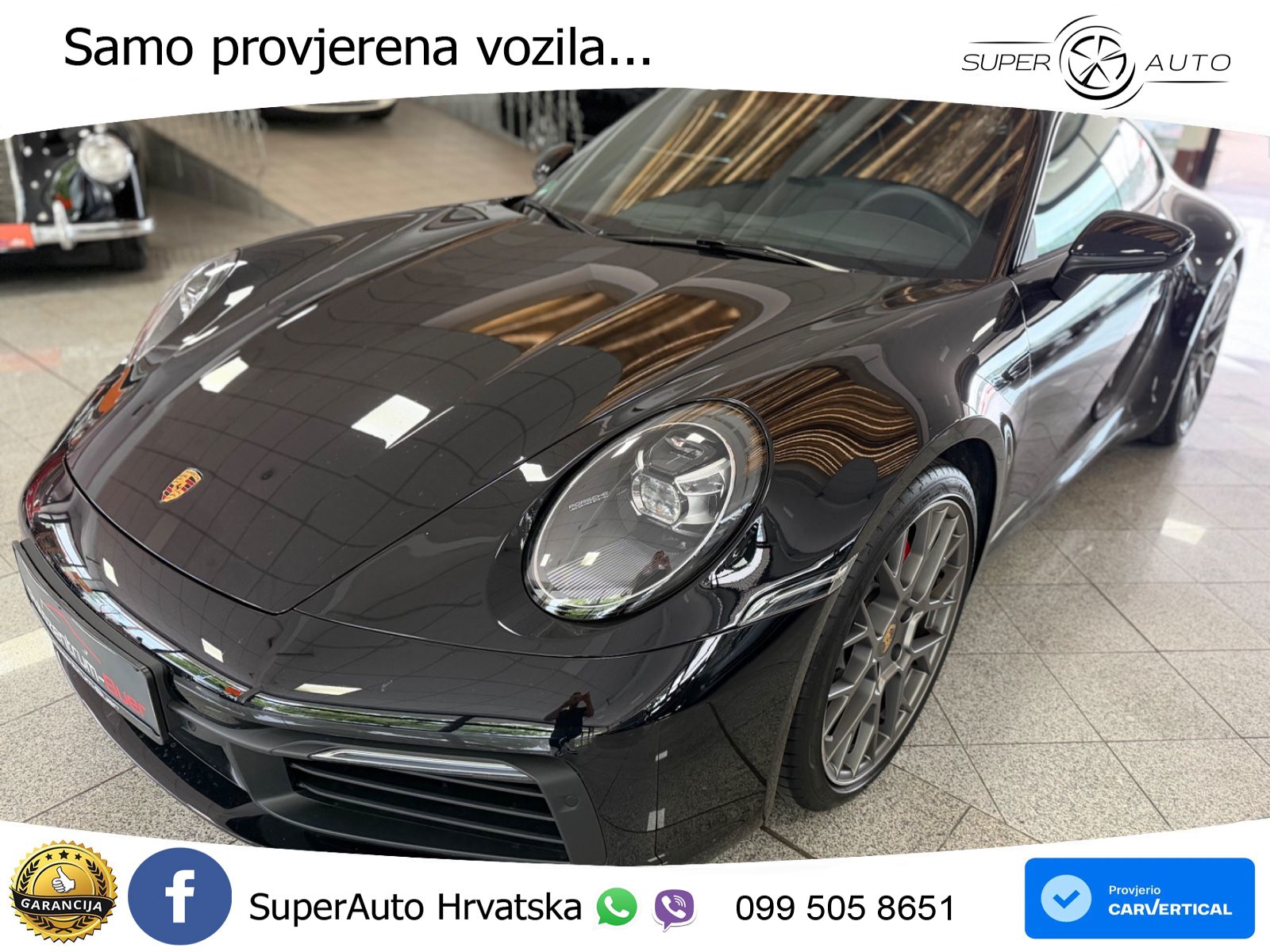 Porsche 911 Carrera S 3.0 (450 KS) PDK ZRAČNI+ACC+GR SJED+KAM+PANO