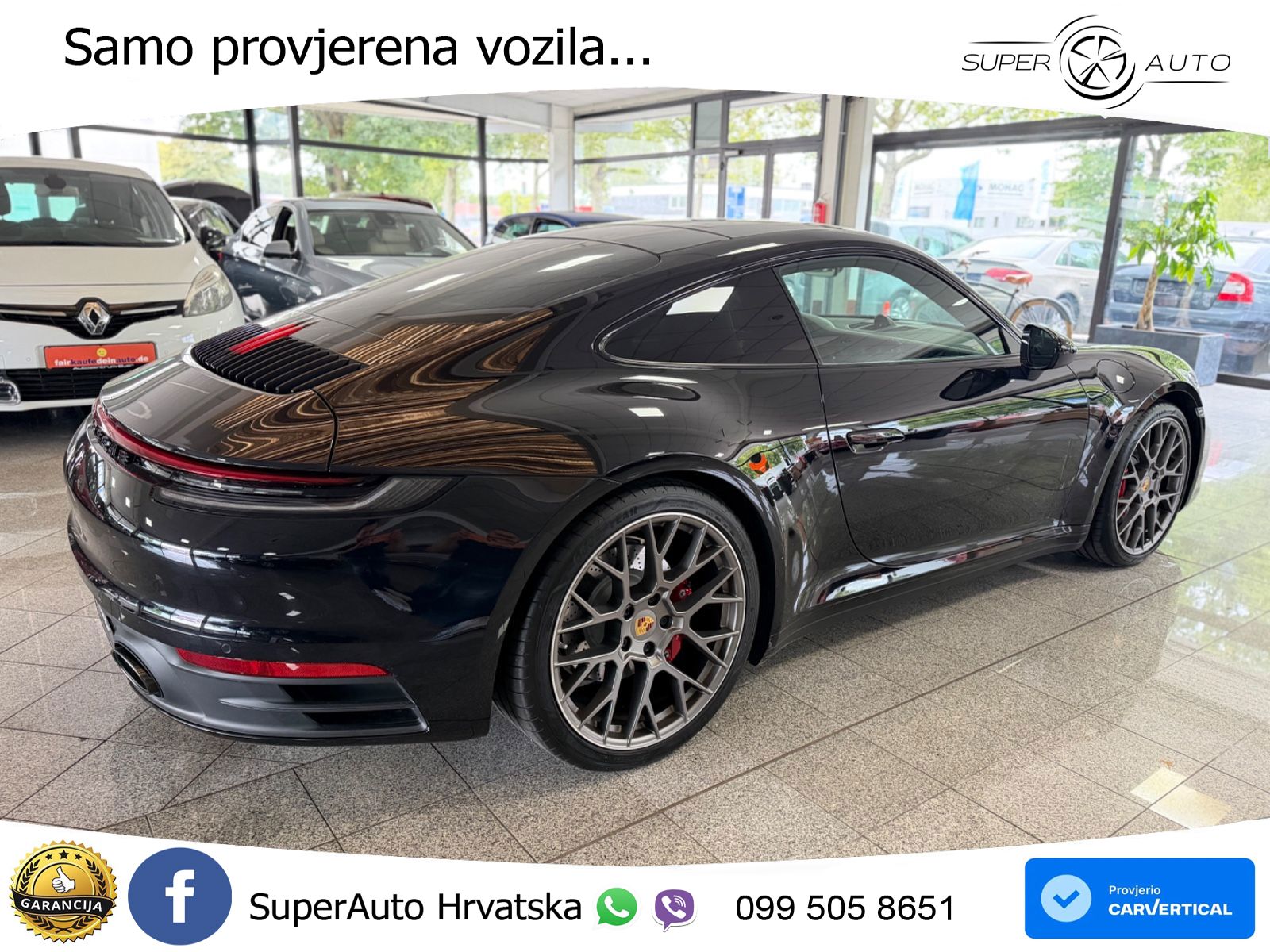 Porsche 911 Carrera S 3.0 (450 KS) PDK ZRAČNI+ACC+GR SJED+KAM+PANO