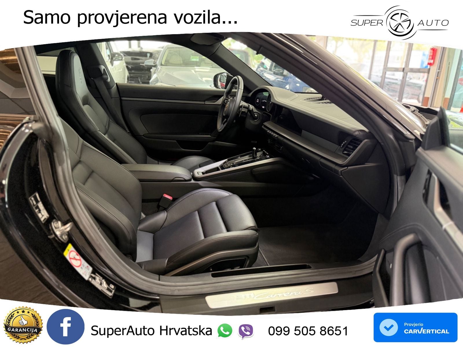 Porsche 911 Carrera S 3.0 (450 KS) PDK ZRAČNI+ACC+GR SJED+KAM+PANO