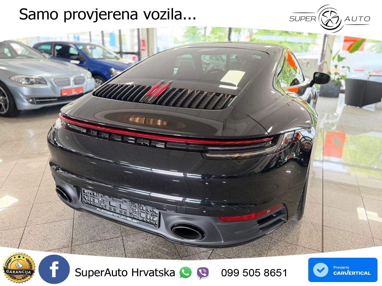 Porsche 911 Carrera S 3.0 (450 KS) PDK ZRAČNI+ACC+GR SJED+KAM+PANO