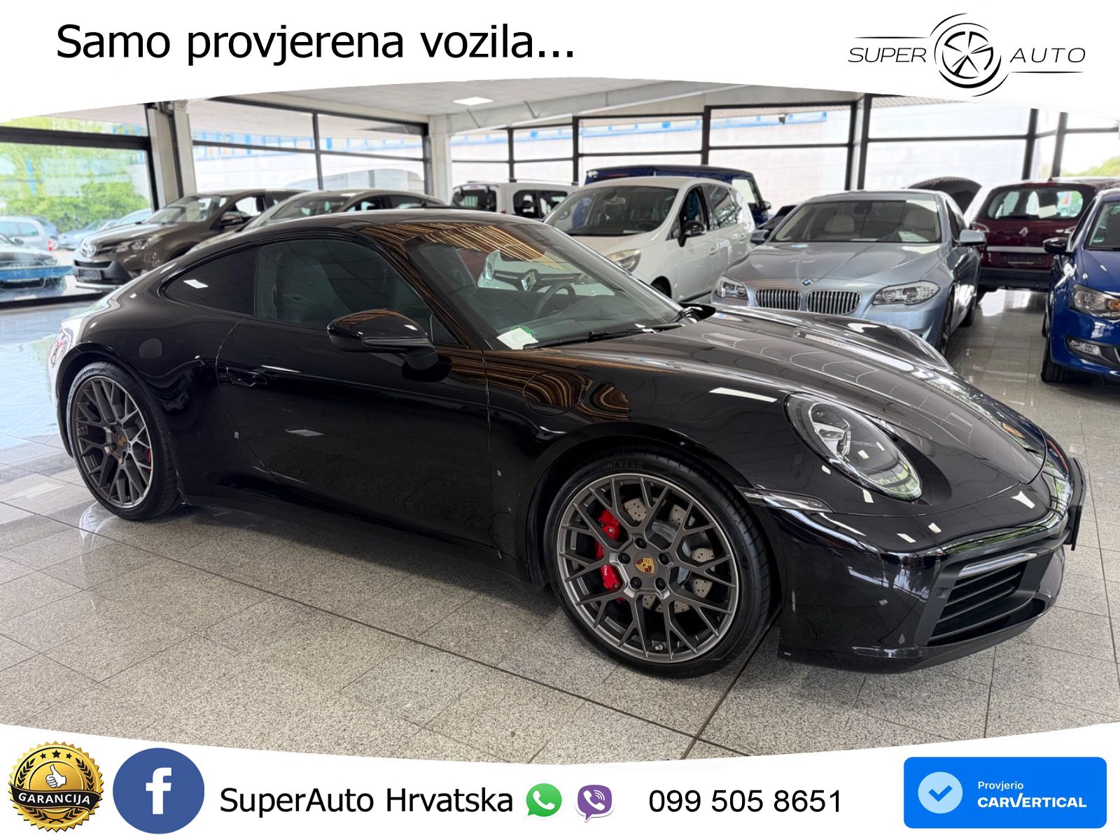 Porsche 911 Carrera S 3.0 (450 KS) PDK ZRAČNI+ACC+GR SJED+KAM+PANO