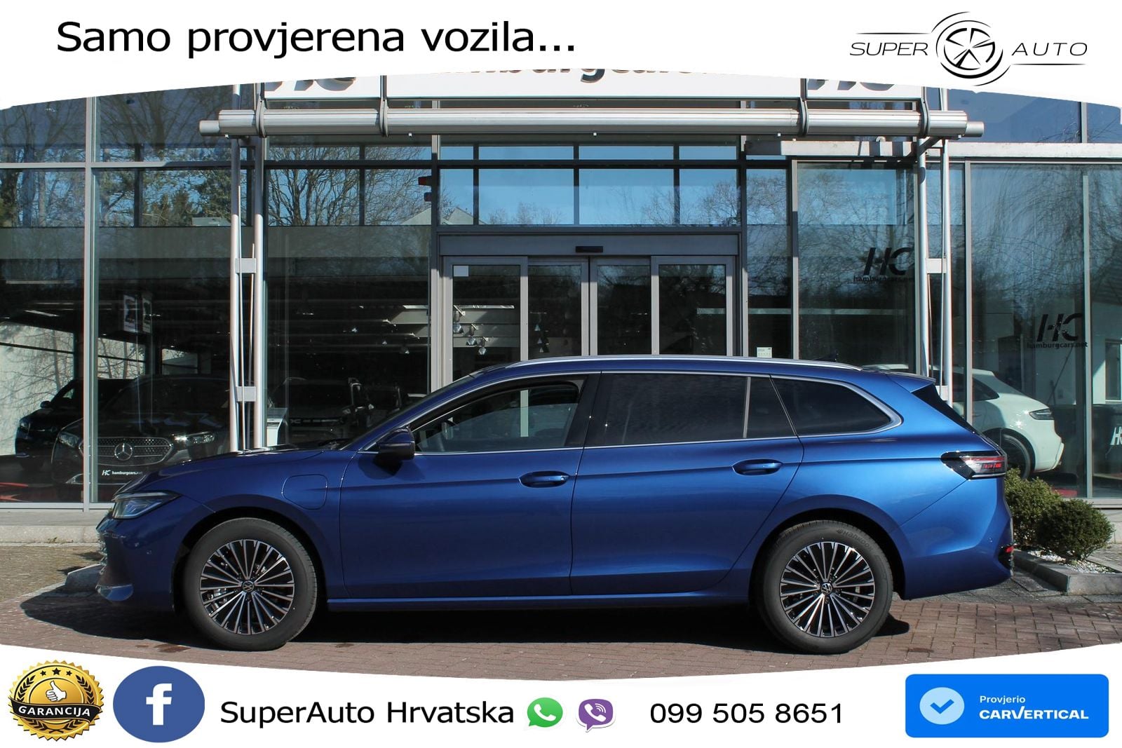 Volkswagen Passat Variant 1.5 TSI (272 KS) eHybrid DSG Elegance LED+GR SJED+ACC