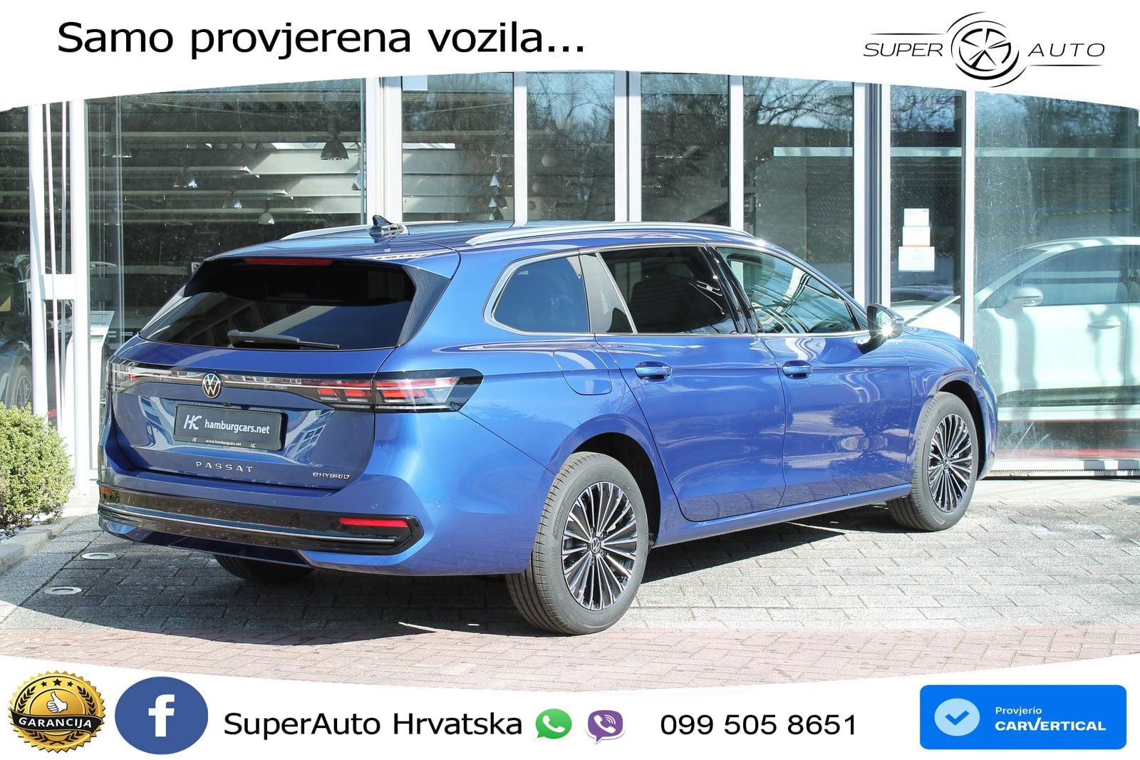 Volkswagen Passat Variant 1.5 TSI (272 KS) eHybrid DSG Elegance LED+GR SJED+ACC