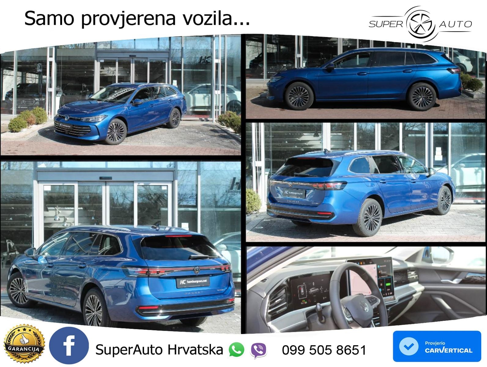 Volkswagen Passat Variant 1.5 TSI (272 KS) eHybrid DSG Elegance LED+GR SJED+ACC