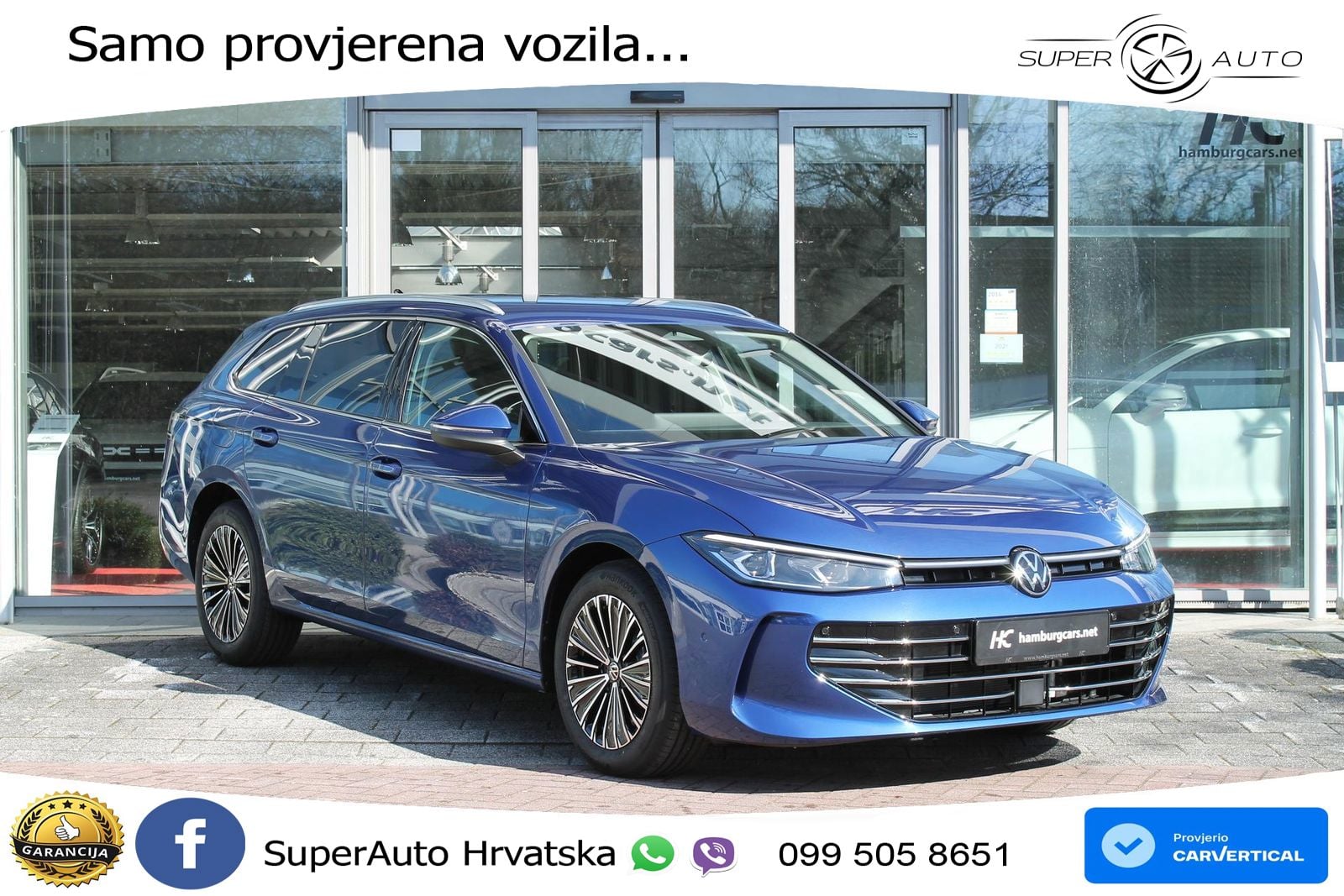Volkswagen Passat Variant 1.5 TSI (272 KS) eHybrid DSG Elegance LED+GR SJED+ACC