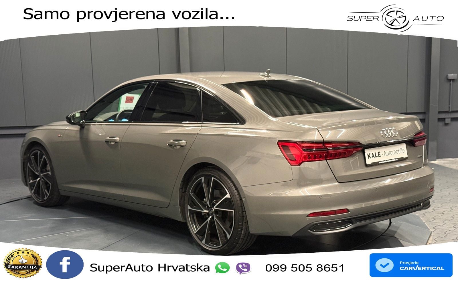 Audi A6 45 TFSI (265 KS) quattro ultra S tronic S line LED+GR SJED+ACC