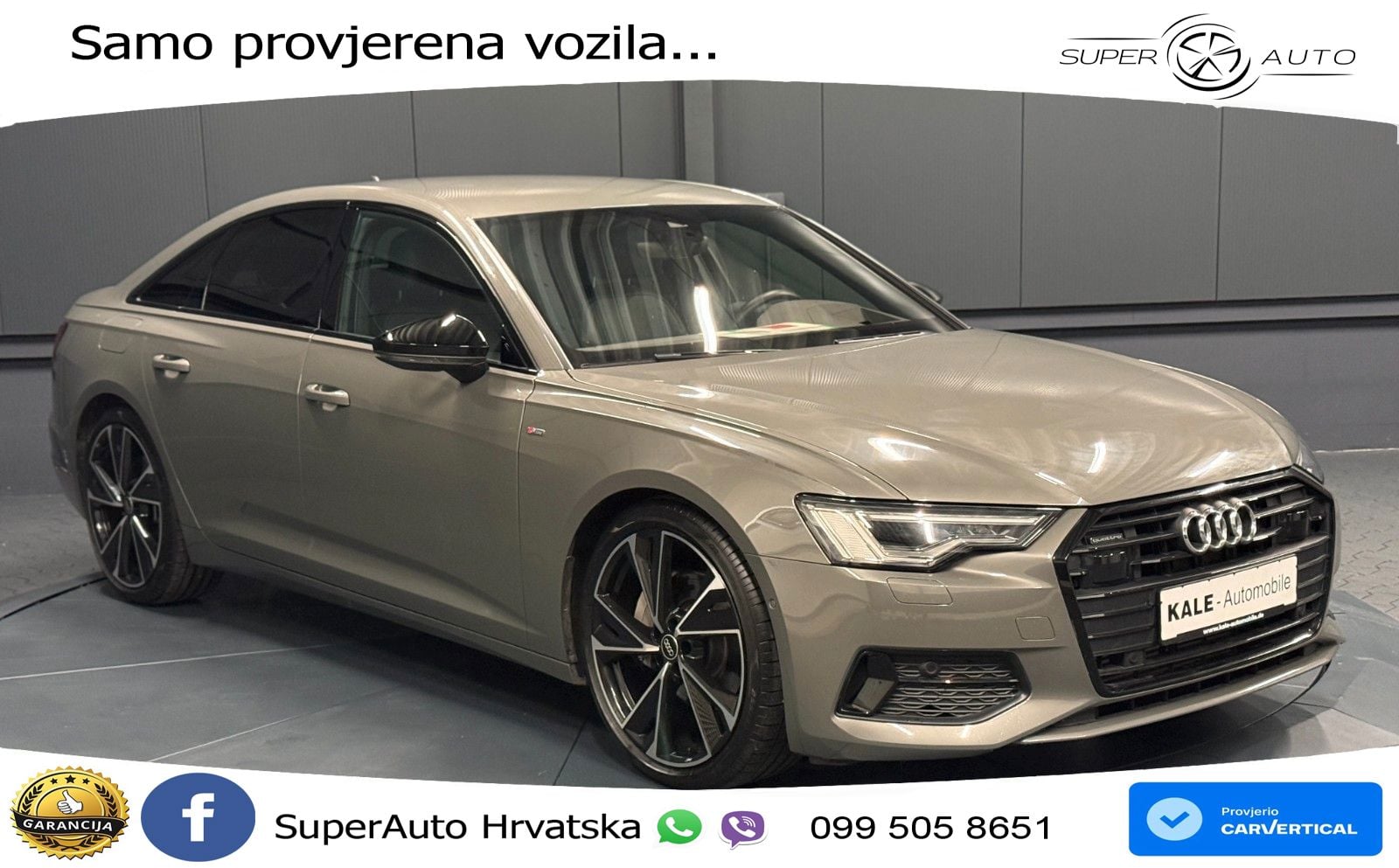 Audi A6 45 TFSI (265 KS) quattro ultra S tronic S line LED+GR SJED+ACC