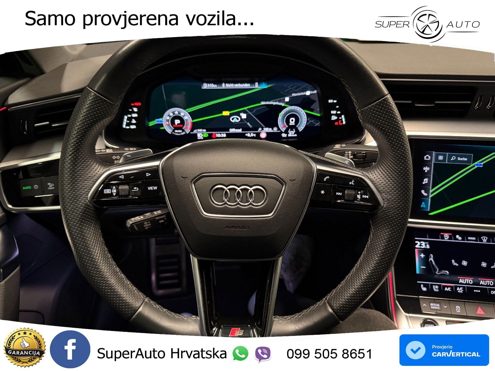 Audi A6 45 TFSI (265 KS) quattro ultra S tronic S line LED+GR SJED+ACC
