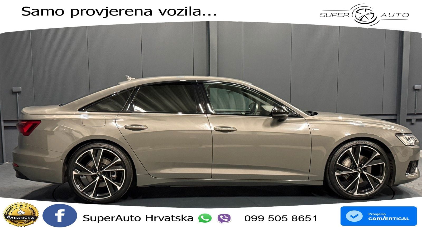 Audi A6 45 TFSI (265 KS) quattro ultra S tronic S line LED+GR SJED+ACC