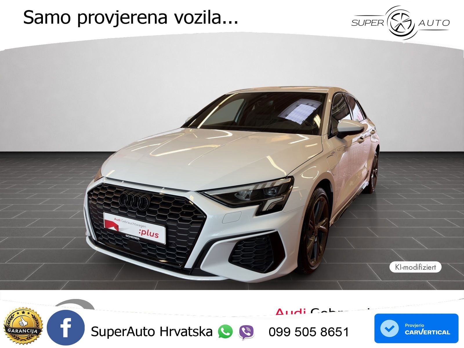 Audi A3 40 TFSIe (204 KS) S tronic S line