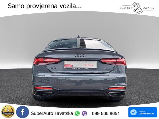 Audi A5 Sportback 45 TFSI (265 KS) quattro S tronic S line LED+GR SJED+ACC