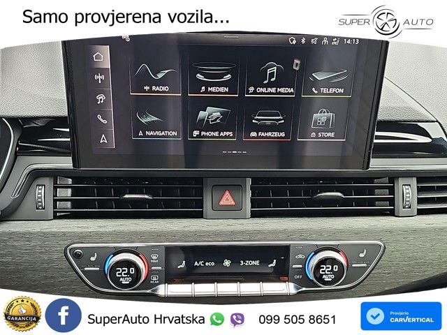 Audi A5 Sportback 45 TFSI (265 KS) quattro S tronic S line LED+GR SJED+ACC