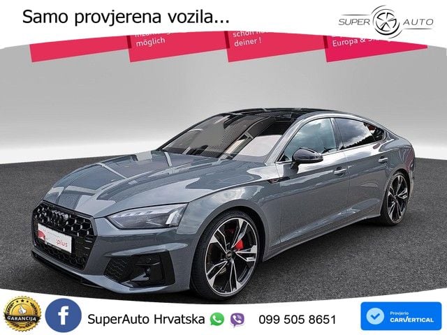Audi A5 Sportback 45 TFSI (265 KS) quattro S tronic S line LED+GR SJED+ACC