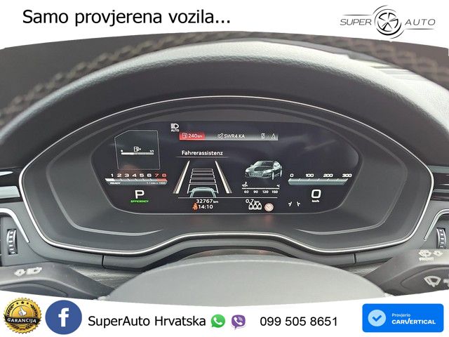 Audi A5 Sportback 45 TFSI (265 KS) quattro S tronic S line LED+GR SJED+ACC