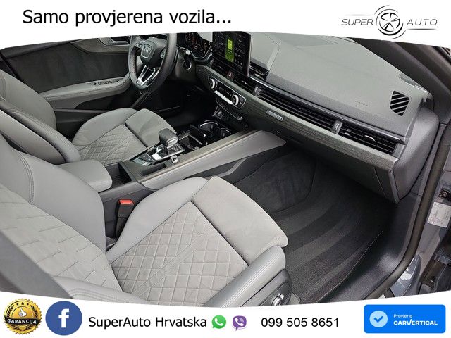 Audi A5 Sportback 45 TFSI (265 KS) quattro S tronic S line LED+GR SJED+ACC