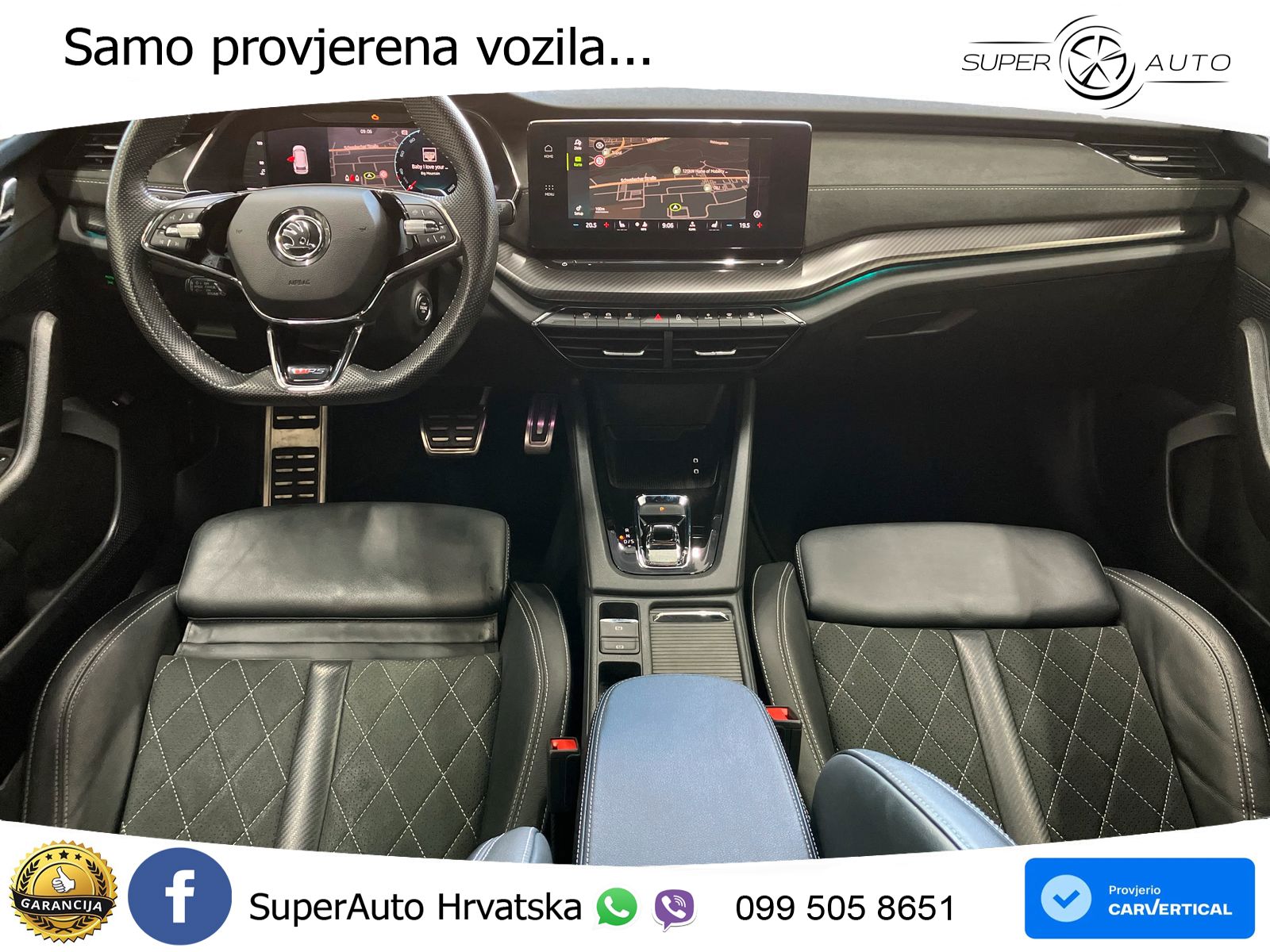 Škoda Octavia Combi RS 2.0 TSI (245 KS) DSG LED+GR SJED+ACC
