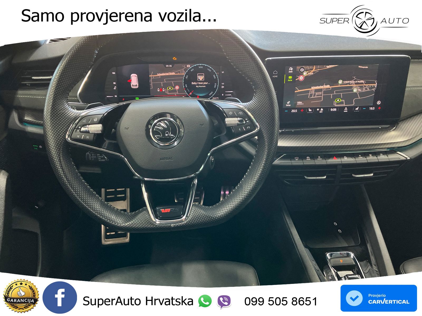 Škoda Octavia Combi RS 2.0 TSI (245 KS) DSG LED+GR SJED+ACC