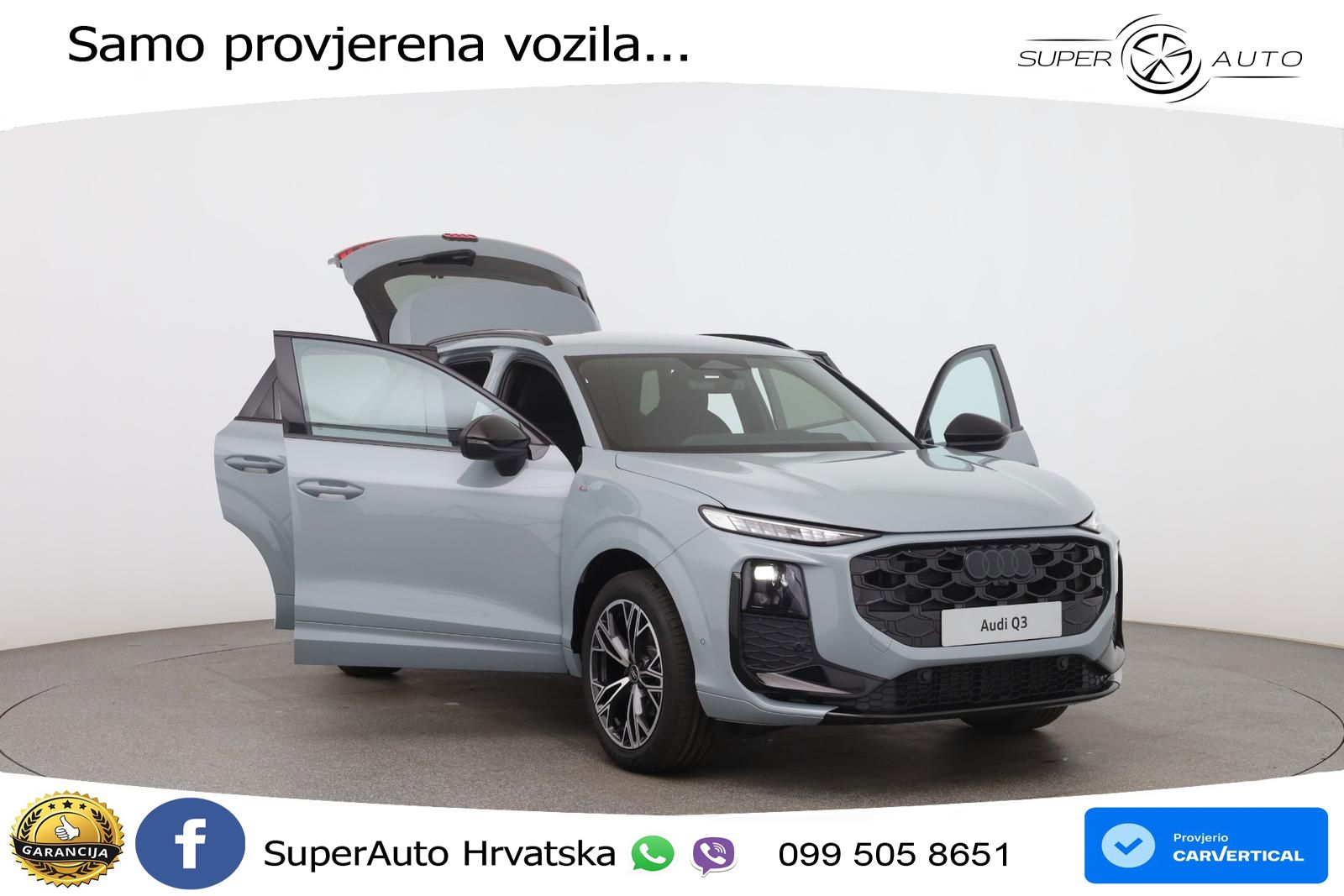 Audi Q3 1.5 TFSI (150 KS) S tronic MATRIX+GR SJED+KAM