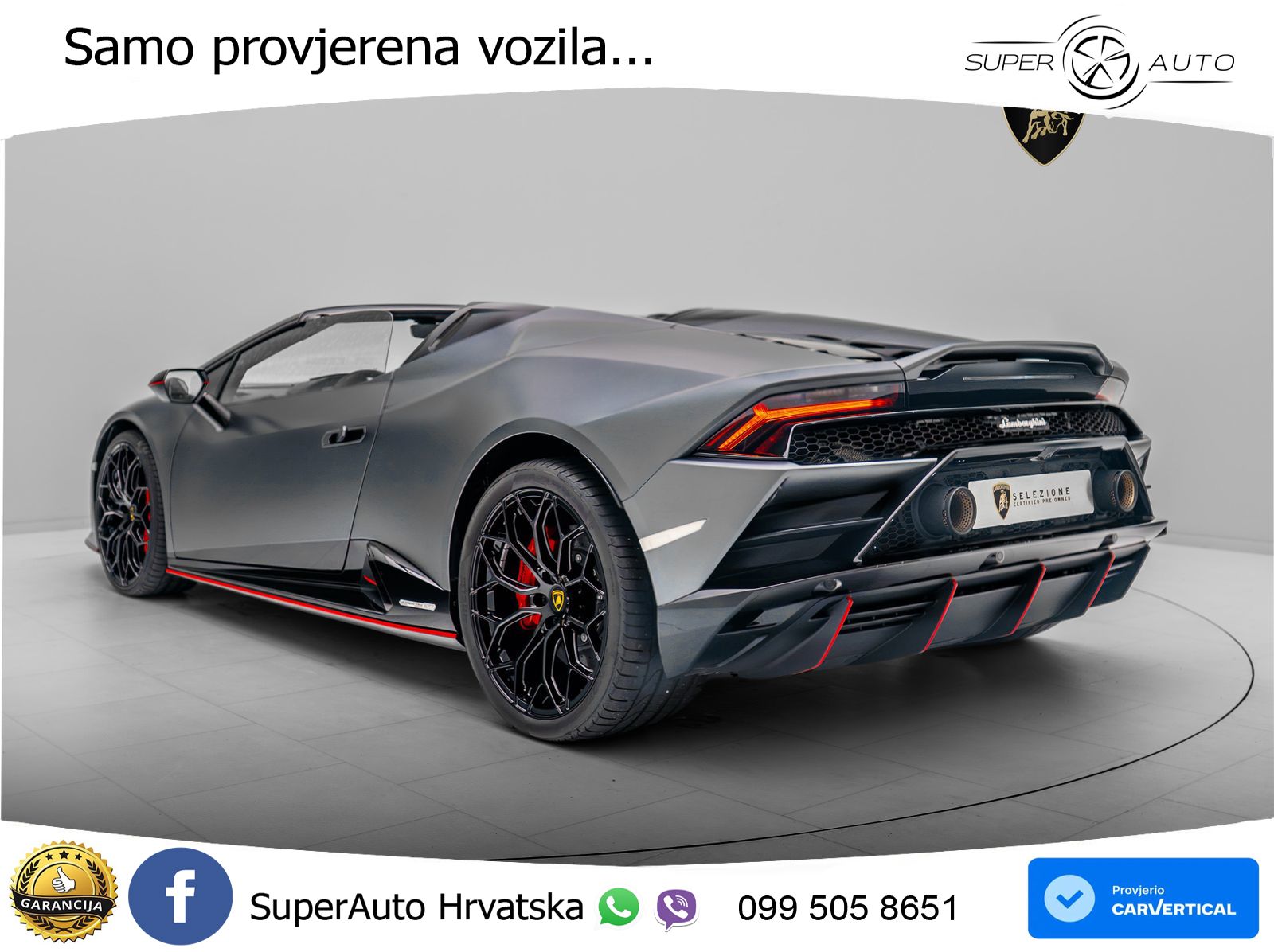 Lamborghini Huracan EVO Spyder 5.2 V10 (640 KS) AWD DCT