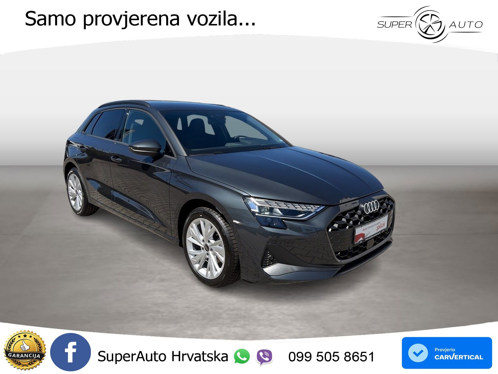 Audi A3 Sportback 30 TFSI (116 KS) LED+GR SJED+ACC