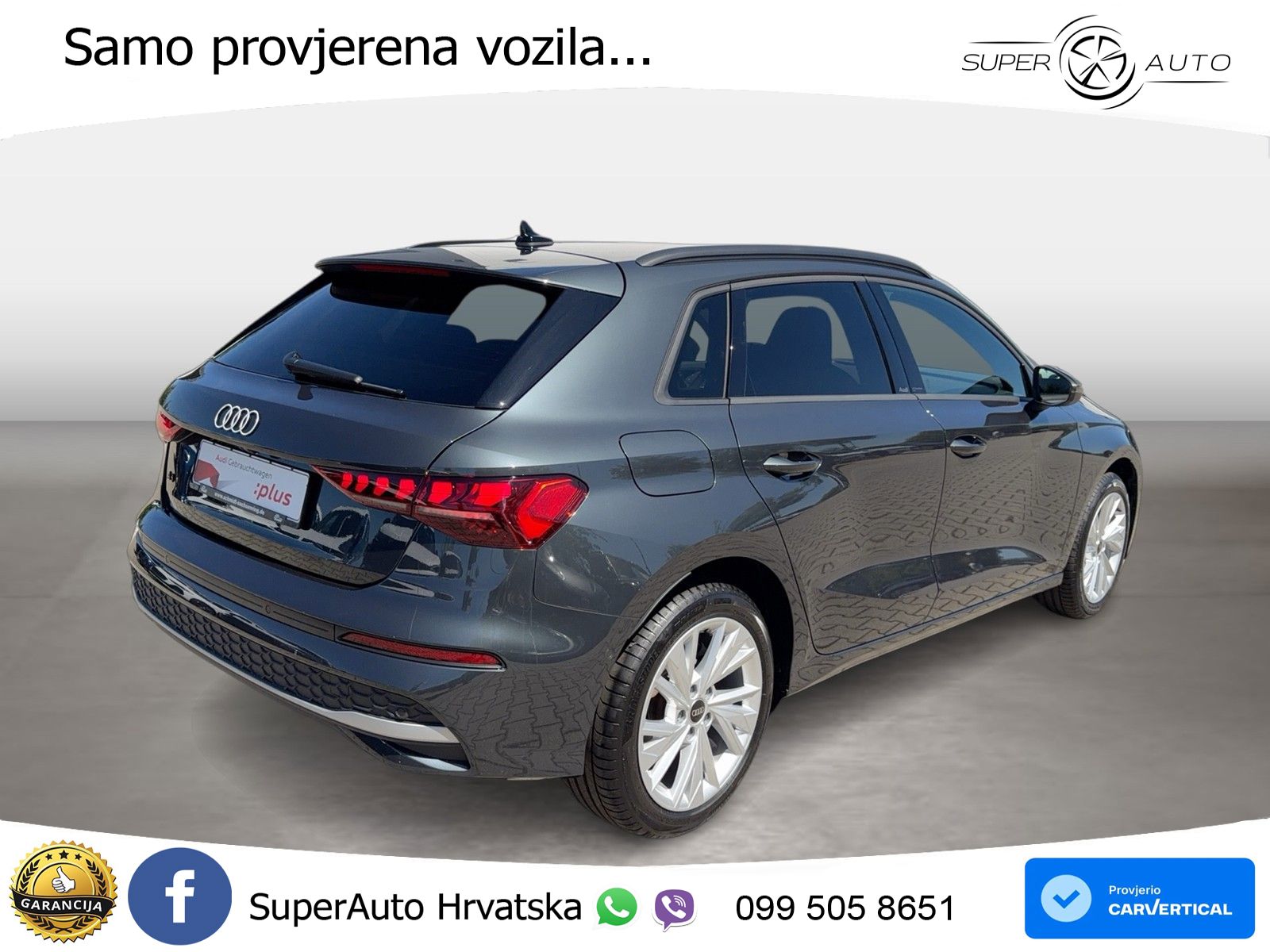 Audi A3 Sportback 30 TFSI (116 KS) LED+GR SJED+ACC