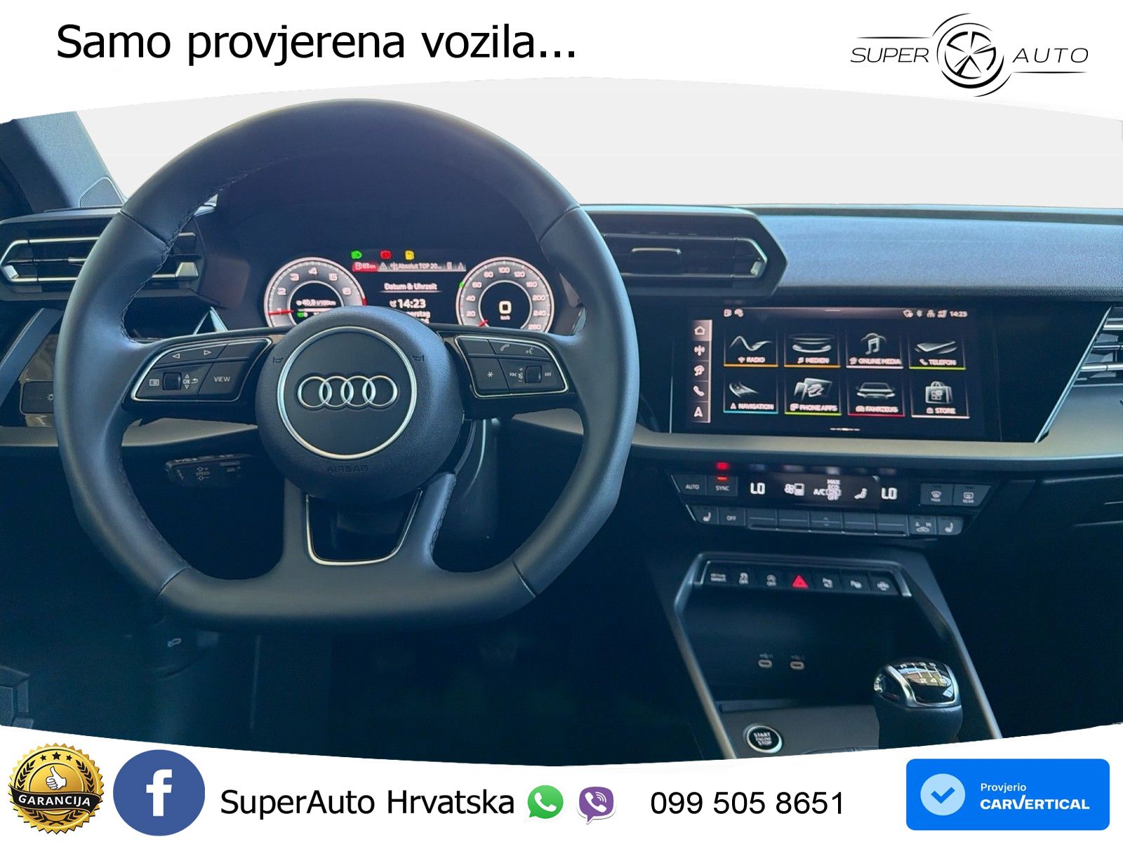 Audi A3 Sportback 30 TFSI (116 KS) LED+GR SJED+ACC
