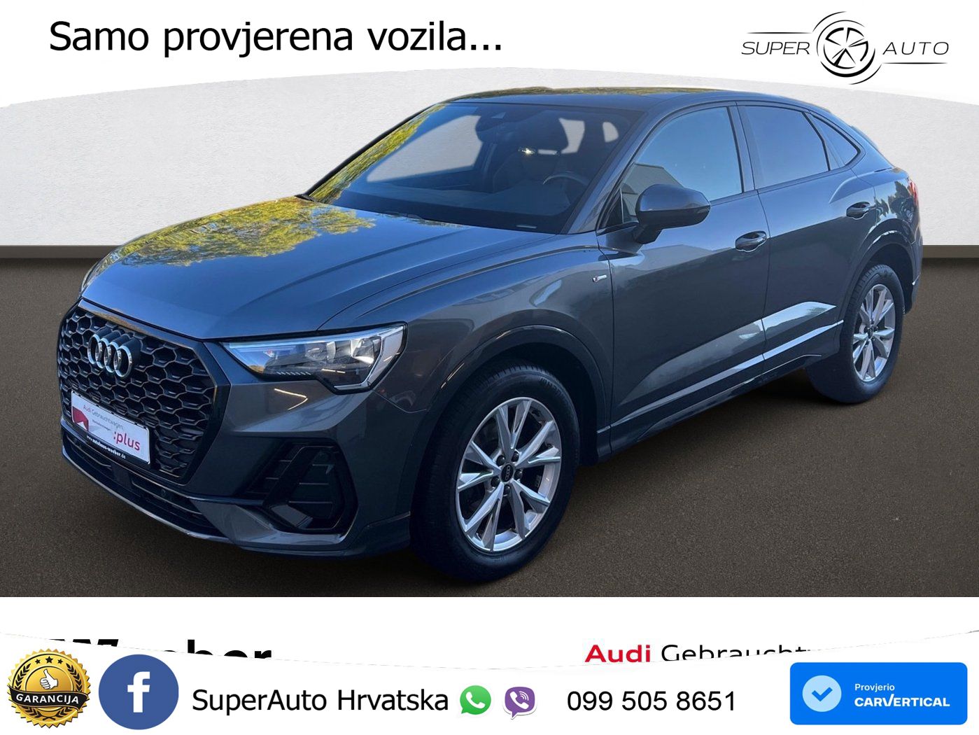 Audi Q3 Sportback 35 TDI (150 KS) S line