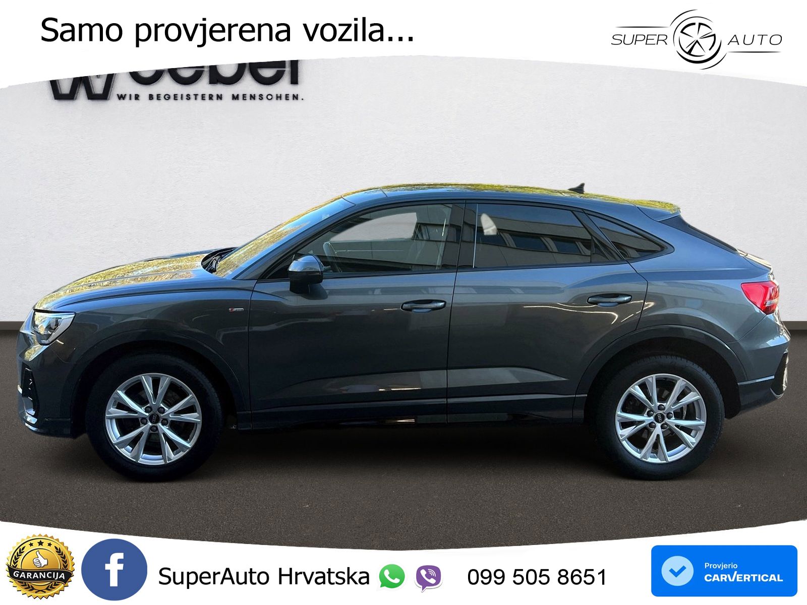 Audi Q3 Sportback 35 TDI (150 KS) S line